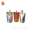 Makanan Gred Juice Gred Juice Spout Bag